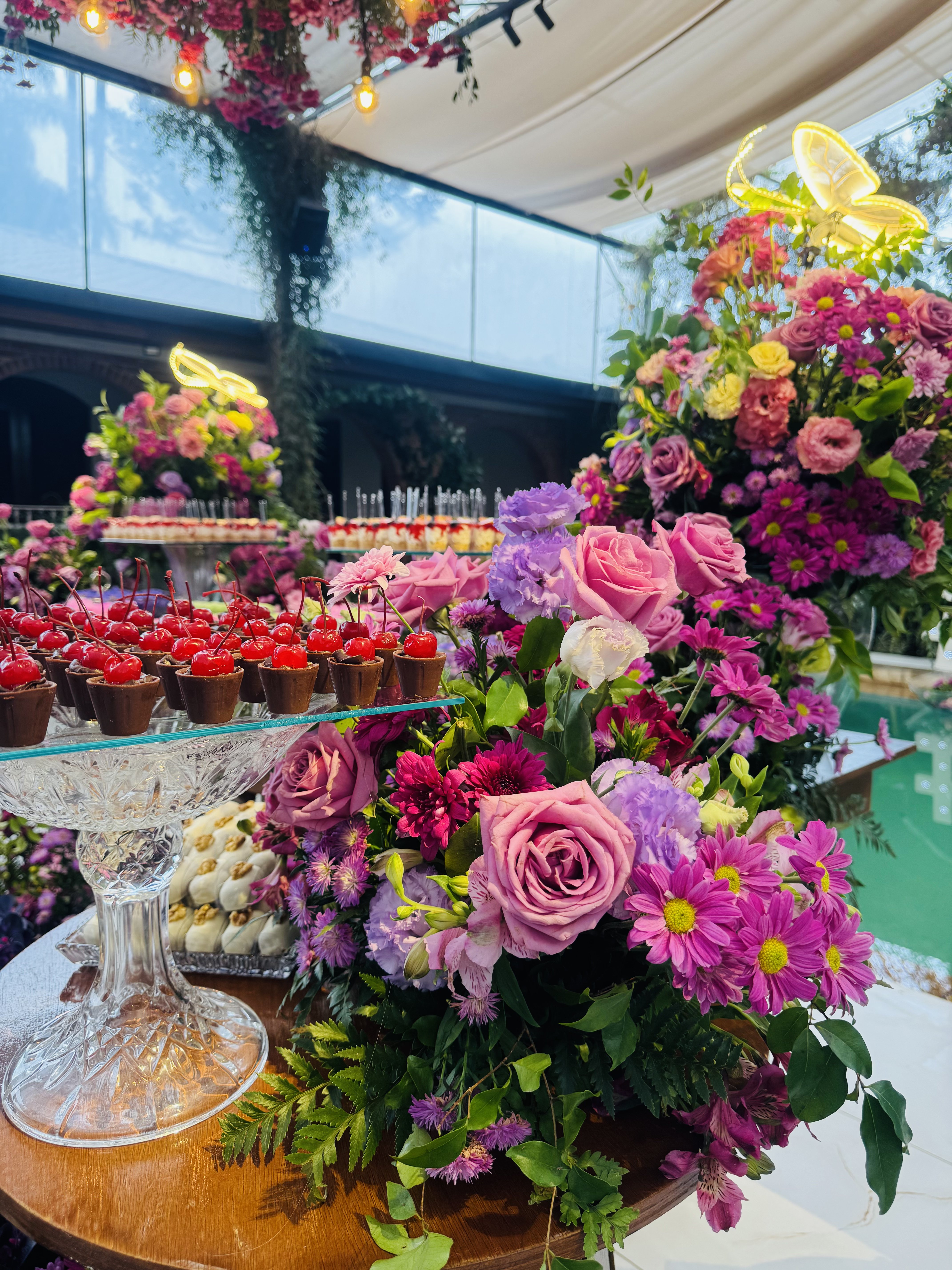 Decoração floral de festa de debutante 3